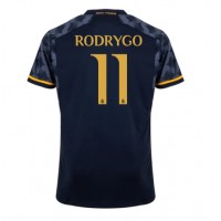 Real Madrid Rodrygo Goes #11 Bortedrakt 2023-24 Kortermet